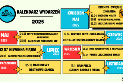 Kalendarz wydarzeń OT Leszno Region 2025