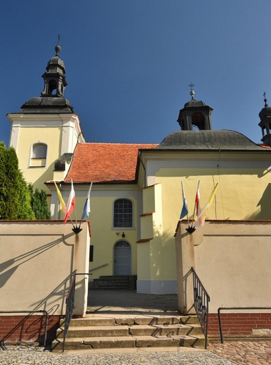  POCHOWANI W KRYPCIE GROBOWEJ RODU MIELŻYŃSKICH - przy kościele w Pawłowicach