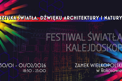 Festiwal Światła Kalejdoskop - Zamek Rokosowo